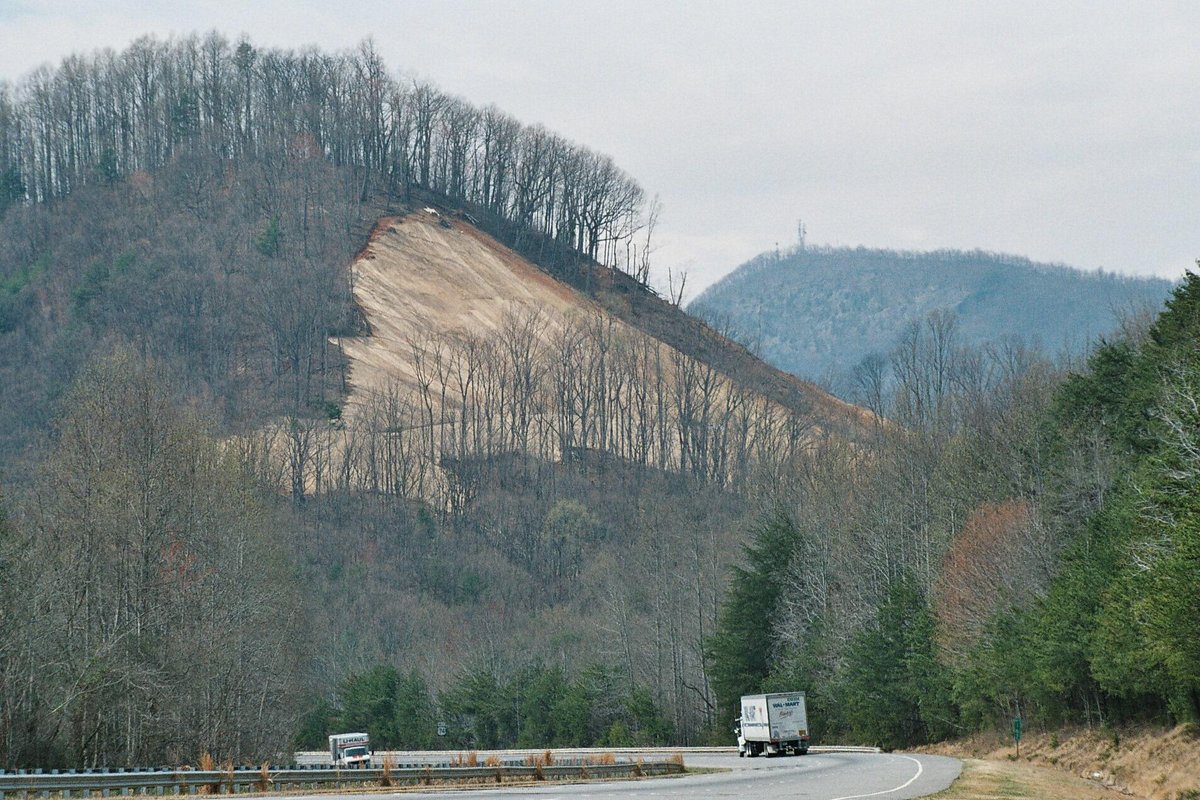 West Mountain, NC - File:Chocolate Drop Development from U.S. 74 west near Columbus, Polk  County, N